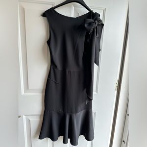 NWOT The Limited + Sophie Thealette Black Bow Dress